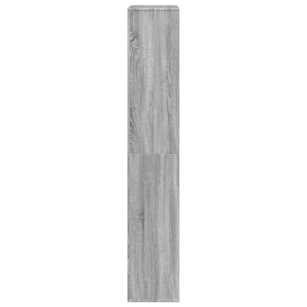 Bookcase Grey Sonoma 100x33x187.5 cm Engineered Wood