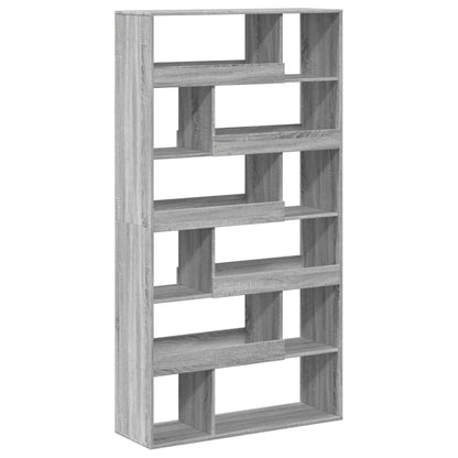 Bookcase Grey Sonoma 100x33x187.5 cm Engineered Wood