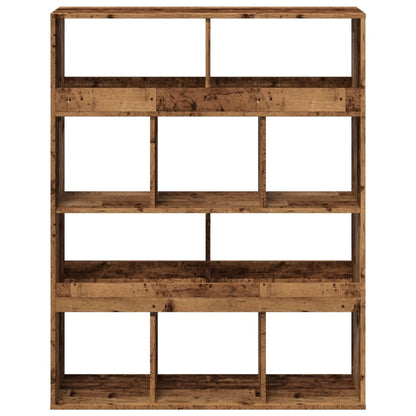 Bookcase Old Wood 100x33x125.5 cm Engineered Wood