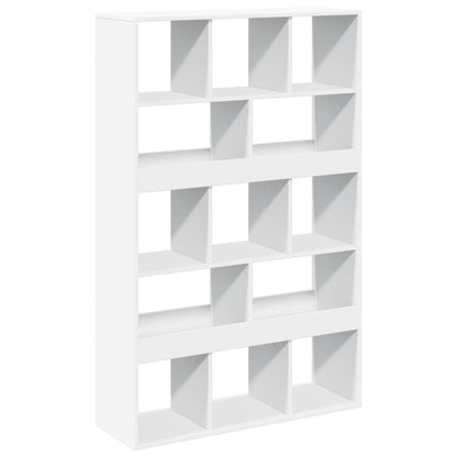 Bookcase White 100x33x156.5 cm Engineered Wood