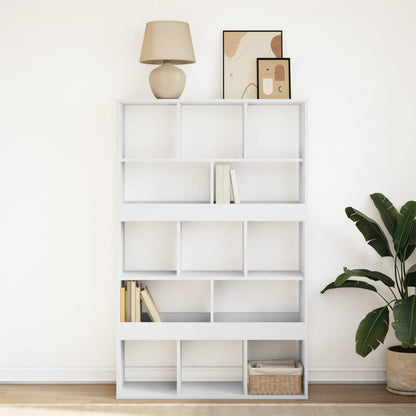 Bookcase White 100x33x156.5 cm Engineered Wood