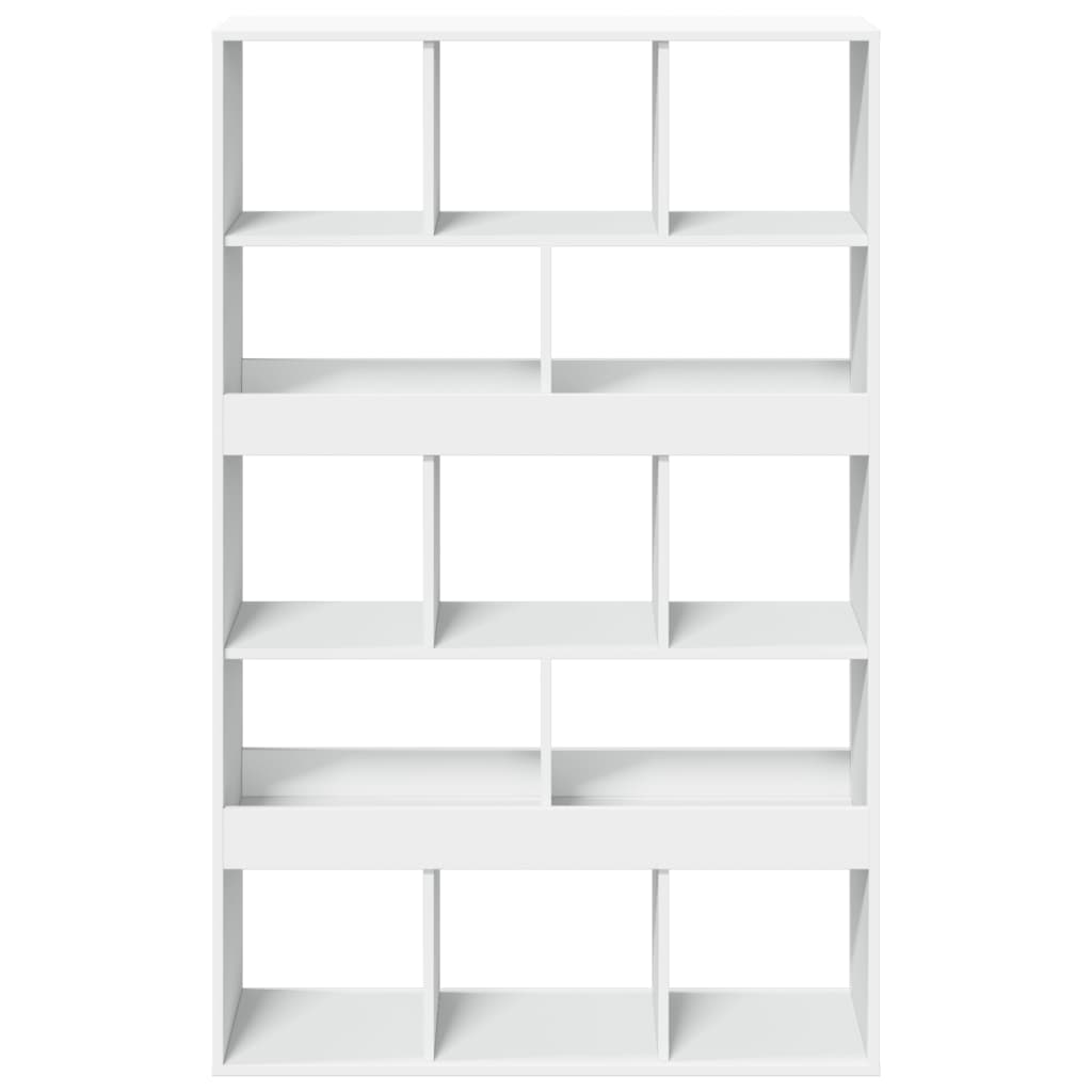 Bookcase White 100x33x156.5 cm Engineered Wood