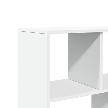 Bookcase White 100x33x156.5 cm Engineered Wood