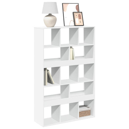 Bookcase White 100x33x156.5 cm Engineered Wood