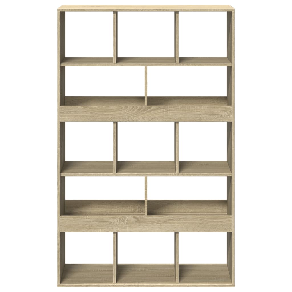 Bookcase Sonoma Oak 100x33x156.5 cm Engineered Wood