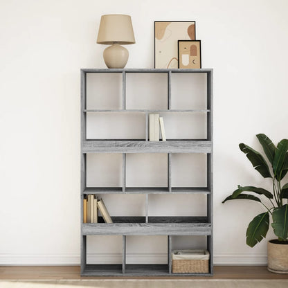 Bookcase Grey Sonoma 100x33x156.5 cm Engineered Wood