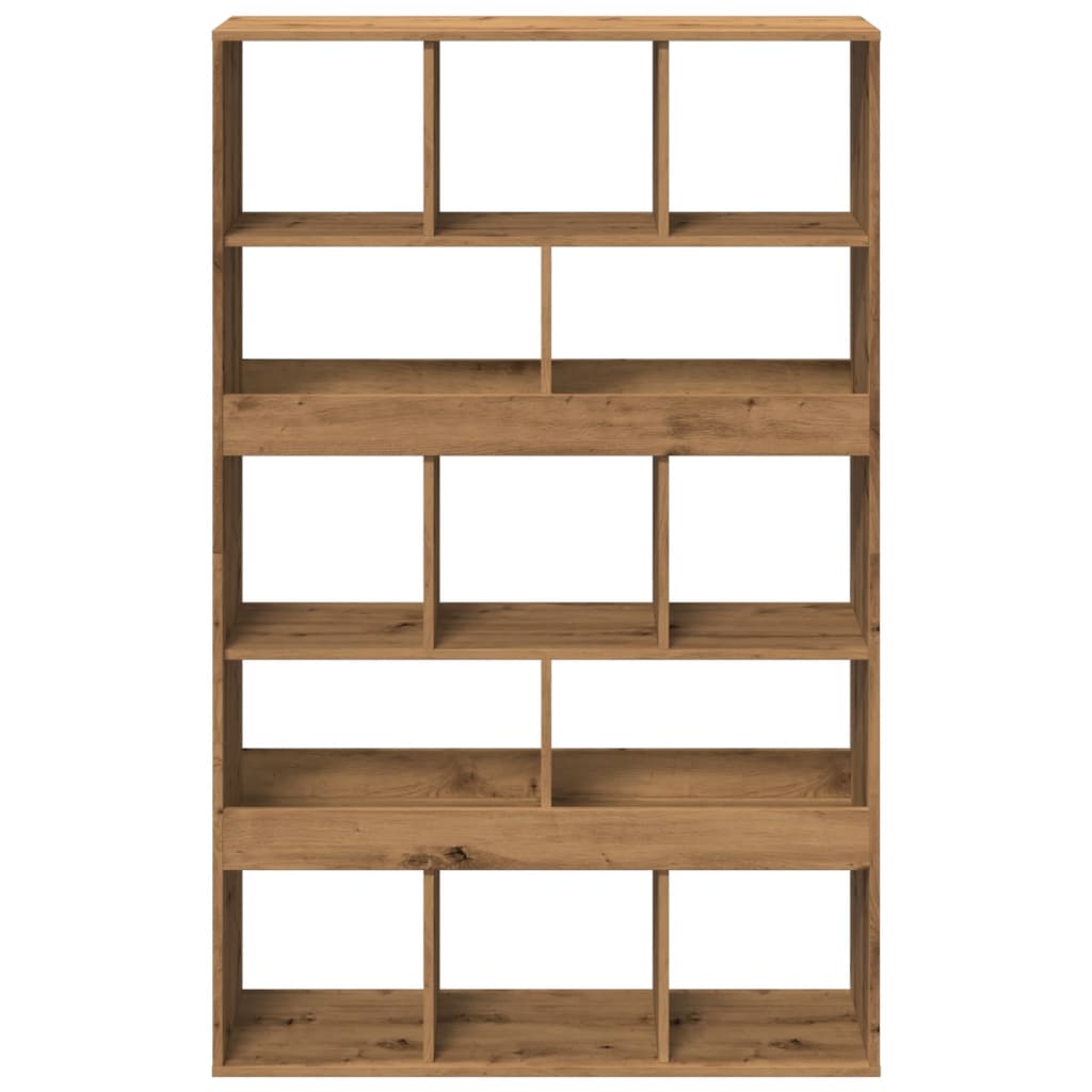 Bookcase Artisan Oak 100x33x156.5 cm Engineered Wood