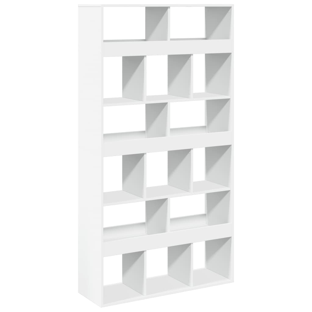 Bookcase White 100x33x187.5 cm Engineered Wood