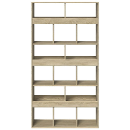 Bookcase Sonoma Oak 100x33x187.5 cm Engineered Wood