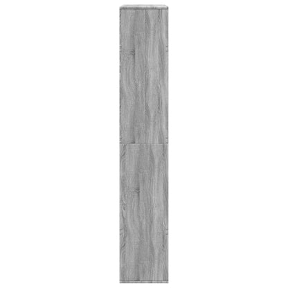 Bookcase Grey Sonoma 100x33x187.5 cm Engineered Wood