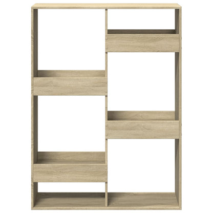 Bookcase Sonoma Oak 100x33x135 cm Engineered Wood