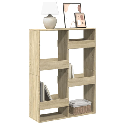 Bookcase Sonoma Oak 100x33x135 cm Engineered Wood