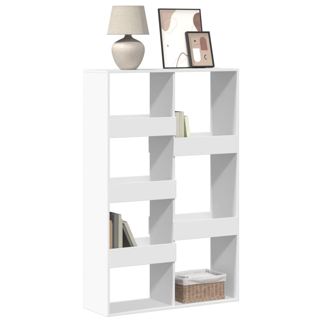 Bookcase White 100x33x155.5 cm Engineered Wood