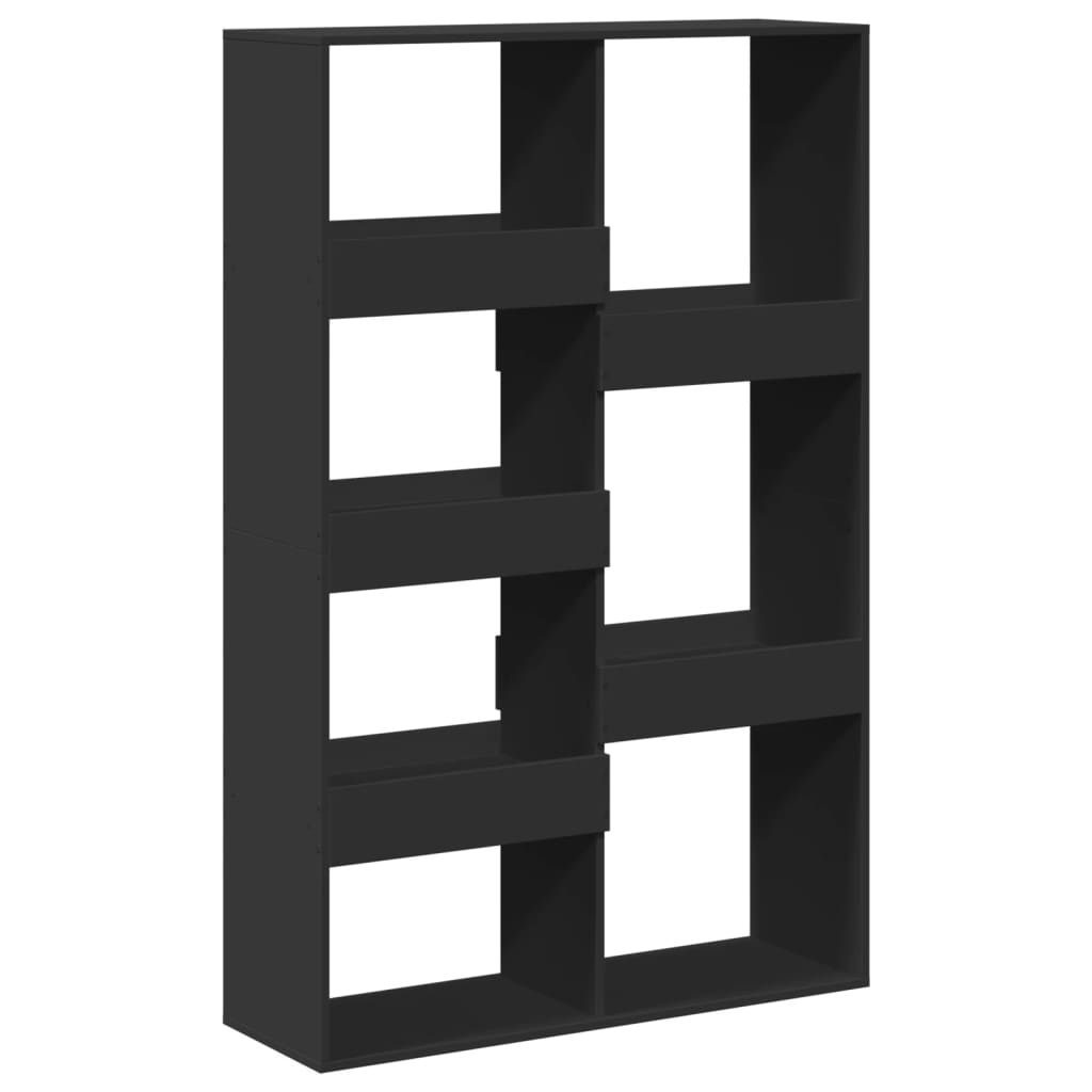 Bookcase Black 100x33x155.5 cm Engineered Wood