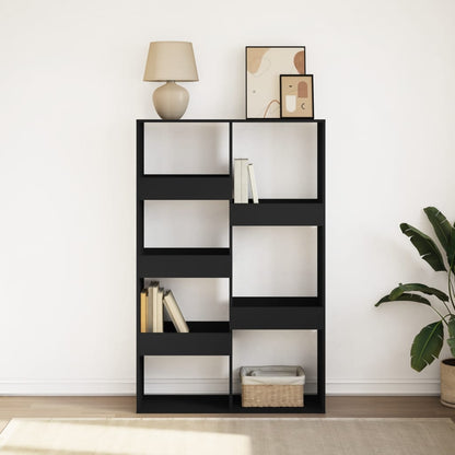 Bookcase Black 100x33x155.5 cm Engineered Wood