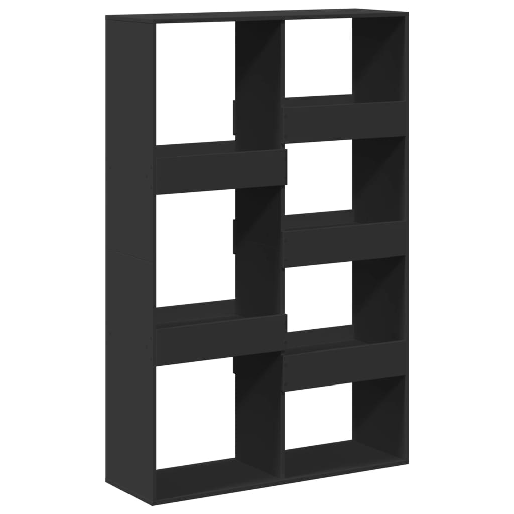 Bookcase Black 100x33x155.5 cm Engineered Wood