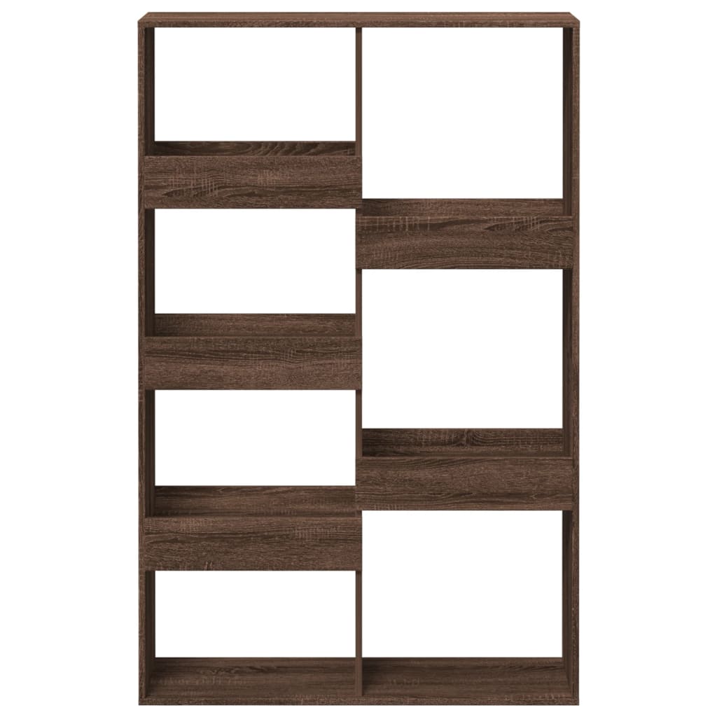 Bookcase Brown Oak 100x33x155.5 cm Engineered Wood