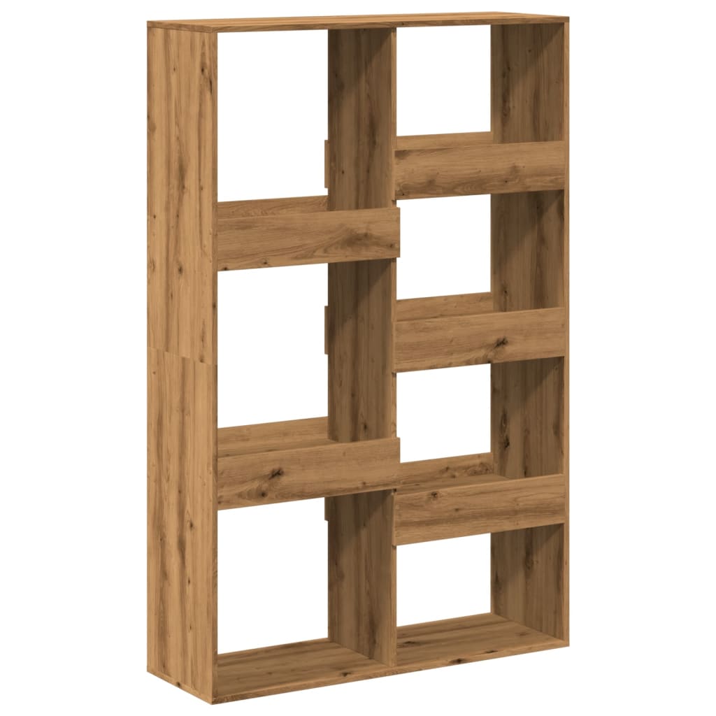 Bookcase Artisan Oak 100x33x155.5 cm Engineered Wood