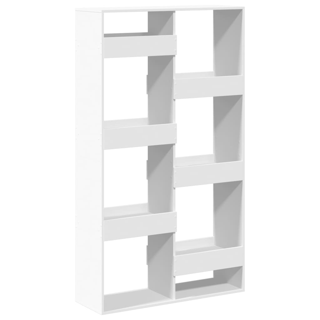 Bookcase White 100x33x175 cm Engineered Wood