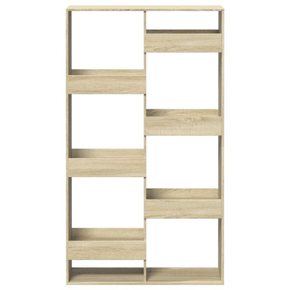 Bookcase Sonoma Oak 100x33x175 cm Engineered Wood