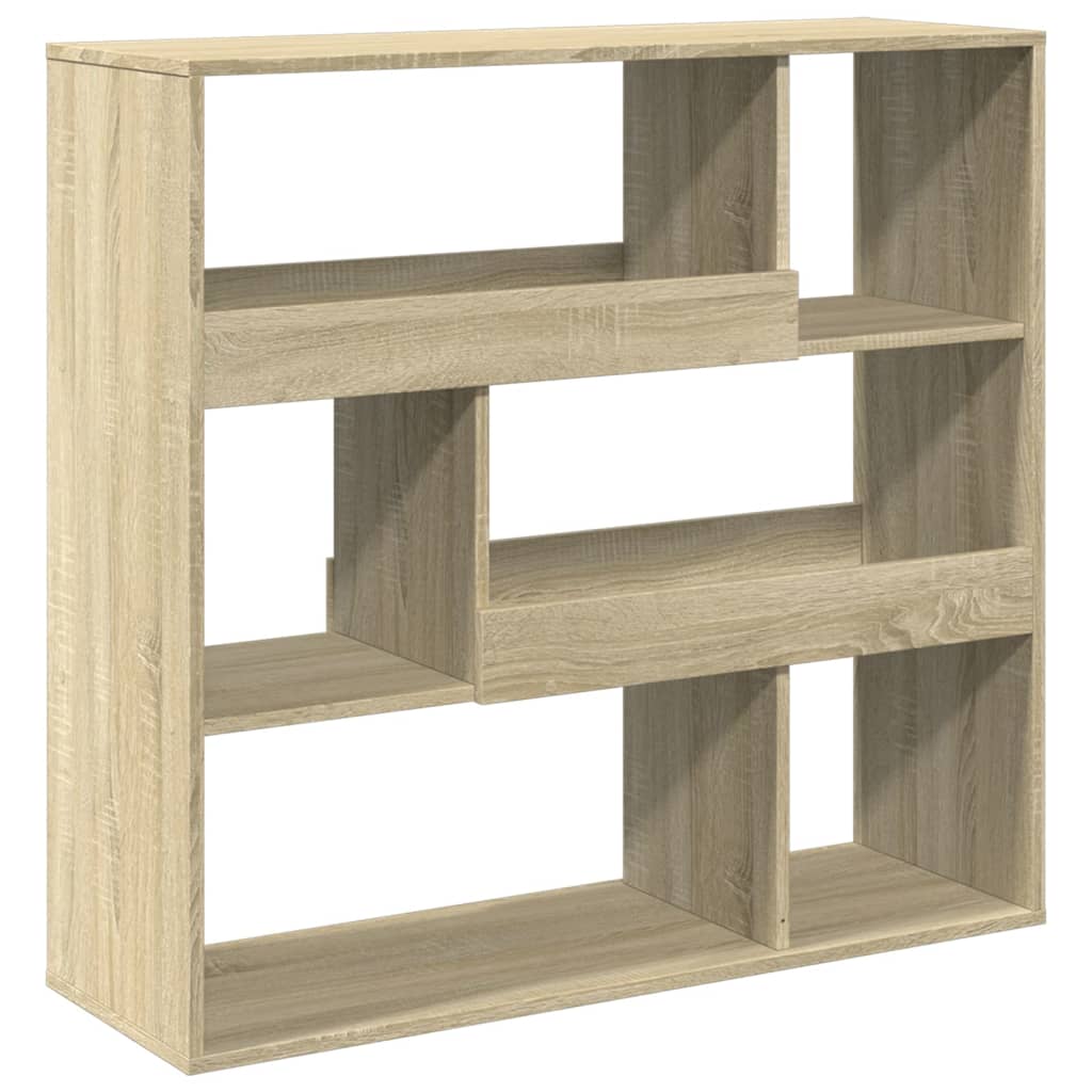 Room Divider Sonoma Oak 100x33x94.5 cm Engineered Wood