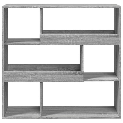 Room Divider Grey Sonoma 100x33x94.5 cm Engineered Wood