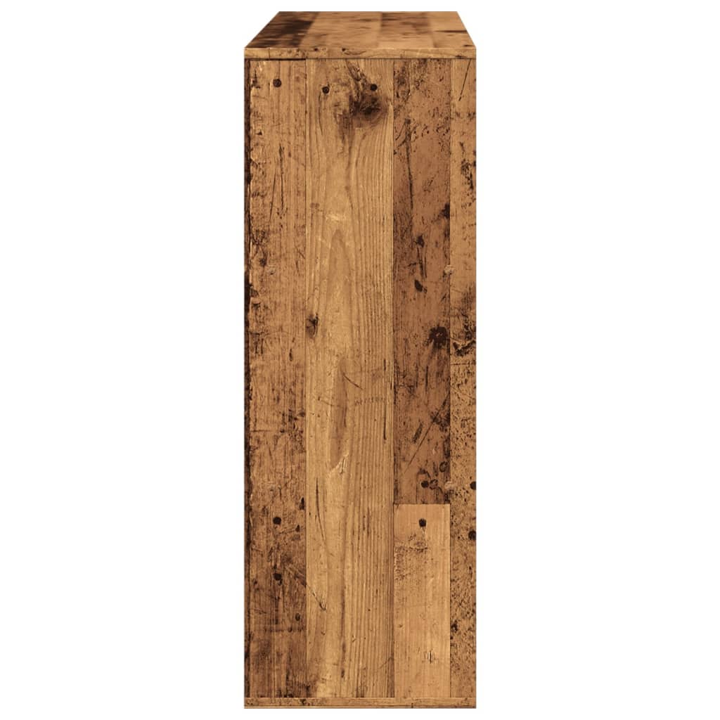 Room Divider Old Wood 100x33x94.5 cm Engineered Wood