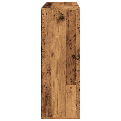 Room Divider Old Wood 100x33x94.5 cm Engineered Wood