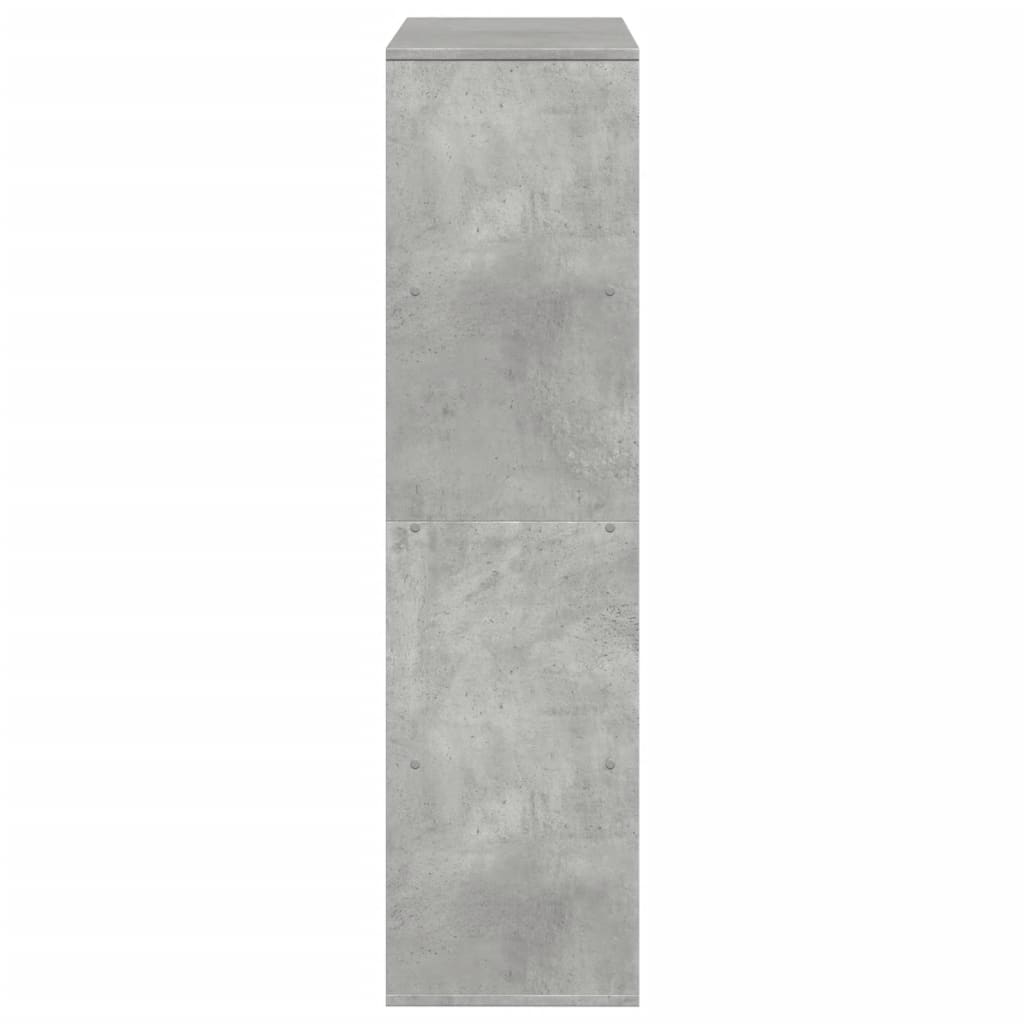 Room Divider Concrete Grey 100x33x125.5 cm Engineered Wood