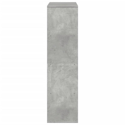 Room Divider Concrete Grey 100x33x125.5 cm Engineered Wood