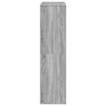 Room Divider Grey Sonoma 100x33x125.5 cm Engineered Wood