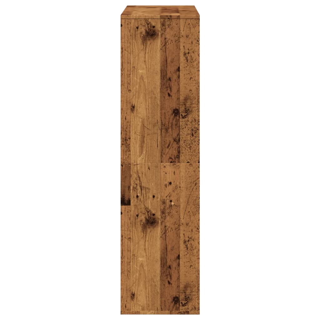 Room Divider Old Wood 100x33x125.5 cm Engineered Wood