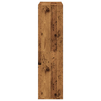 Room Divider Old Wood 100x33x125.5 cm Engineered Wood