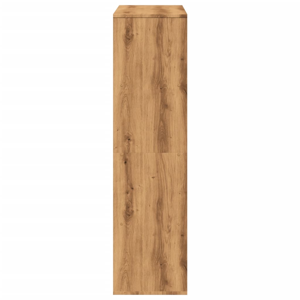 Room Divider Artisian Oak 100x33x125.5 cm Engineered Wood