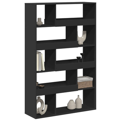 Room Divider Black 100x33x156.5 cm Engineered Wood