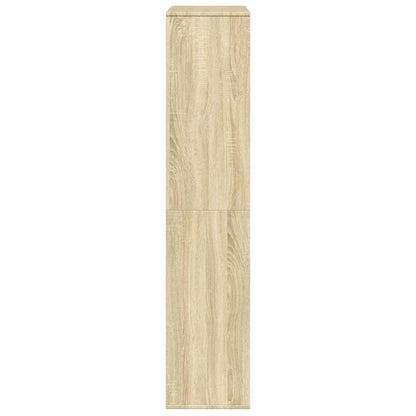 Room Divider Sonoma Oak 100x33x156.5 cm Engineered Wood