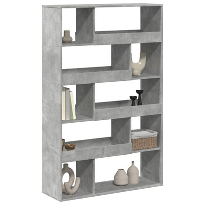 Room Divider Concrete Grey 100x33x156.5 cm Engineered Wood