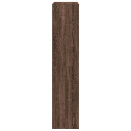 Room Divider Brown Oak 100x33x156.5 cm Engineered Wood