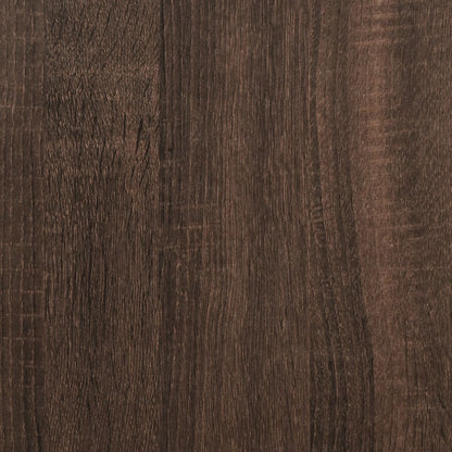 Room Divider Brown Oak 100x33x156.5 cm Engineered Wood