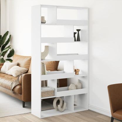 Room Divider White 100x33x187.5 cm Engineered Wood