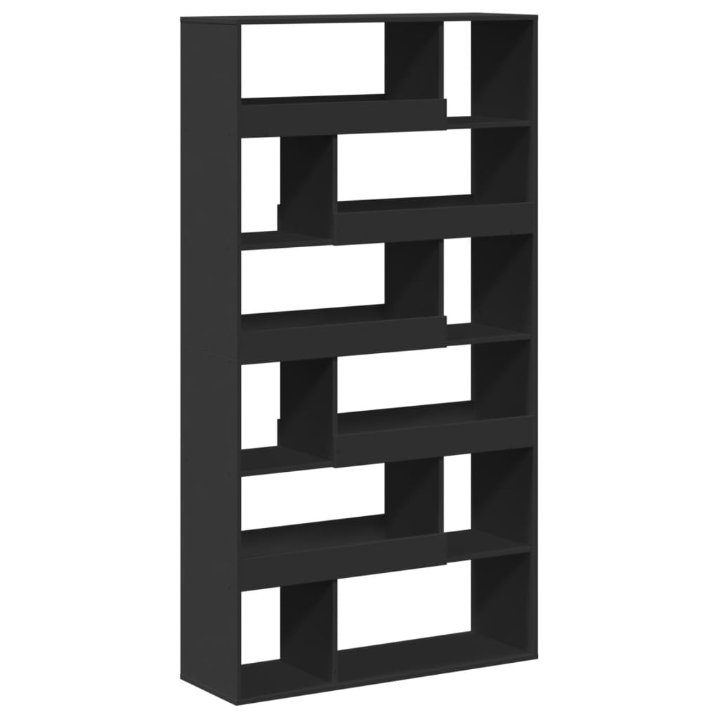 Room Divider Black 100x33x187.5 cm Engineered Wood