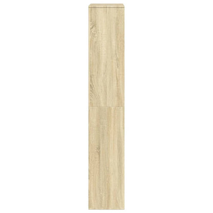 Room Divider Sonoma Oak 100x33x187.5 cm Engineered Wood