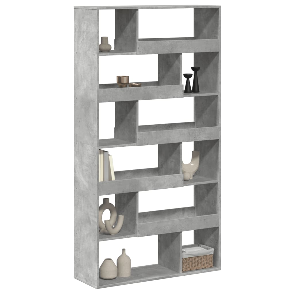 Room Divider Concrete Grey 100x33x187.5 cm Engineered Wood