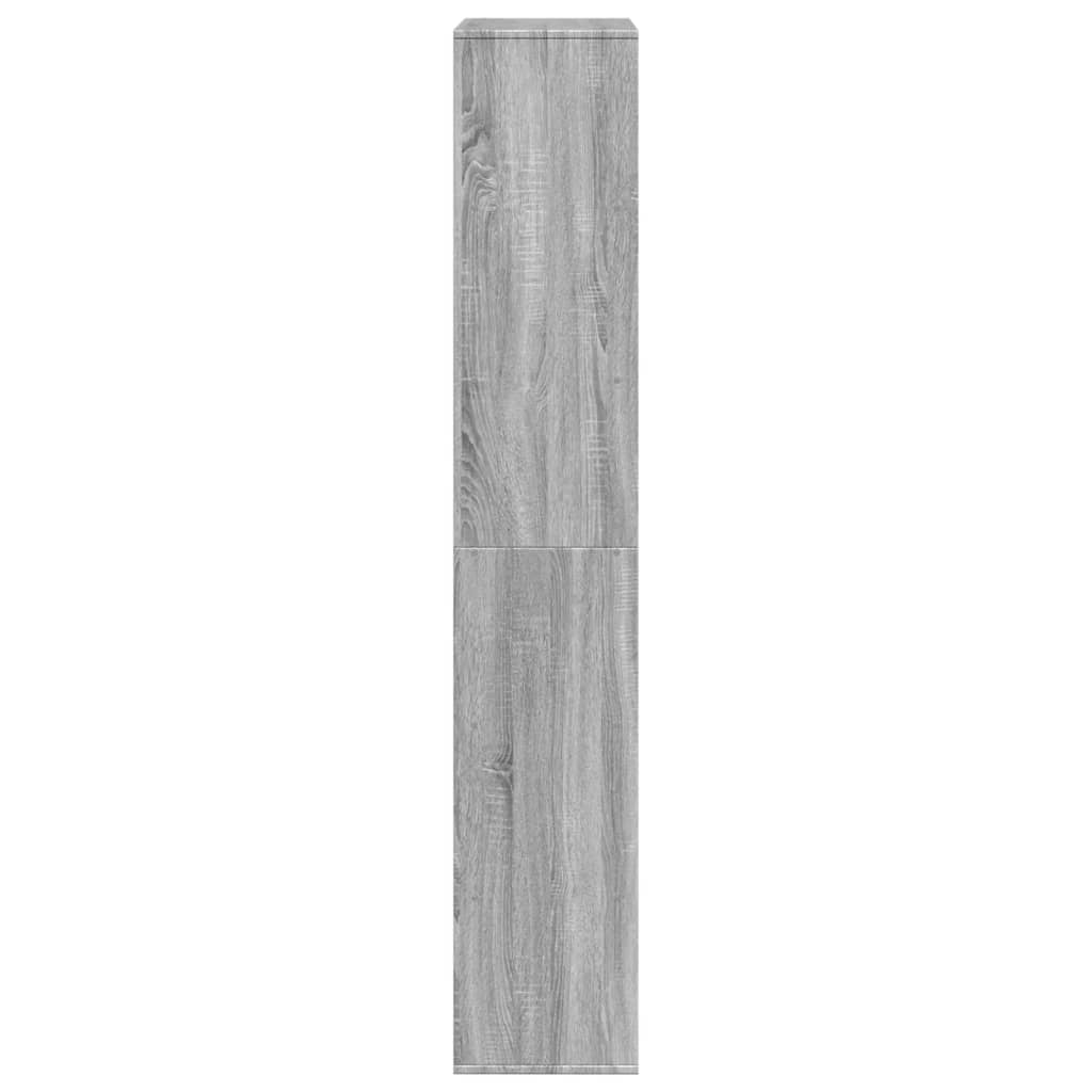 Room Divider Grey Sonoma 100x33x187.5 cm Engineered Wood