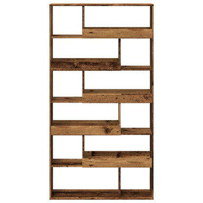 Room Divider Old Wood 100x33x187.5 cm Engineered Wood