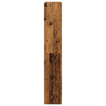 Room Divider Old Wood 100x33x187.5 cm Engineered Wood