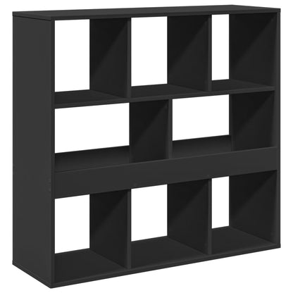 Room Divider Black 100x33x94.5 cm Engineered Wood