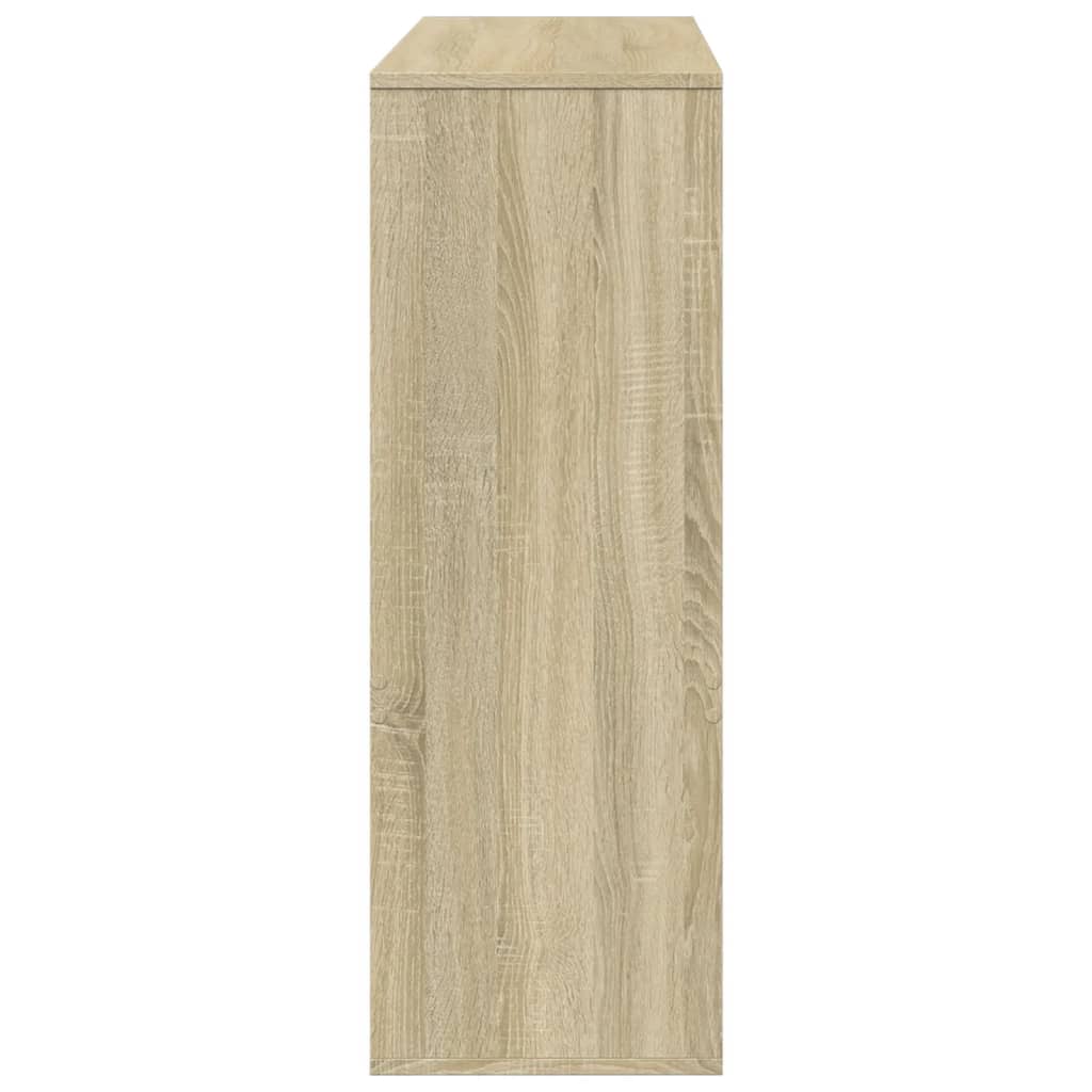 Room Divider Sonoma Oak 100x33x94.5 cm Engineered Wood