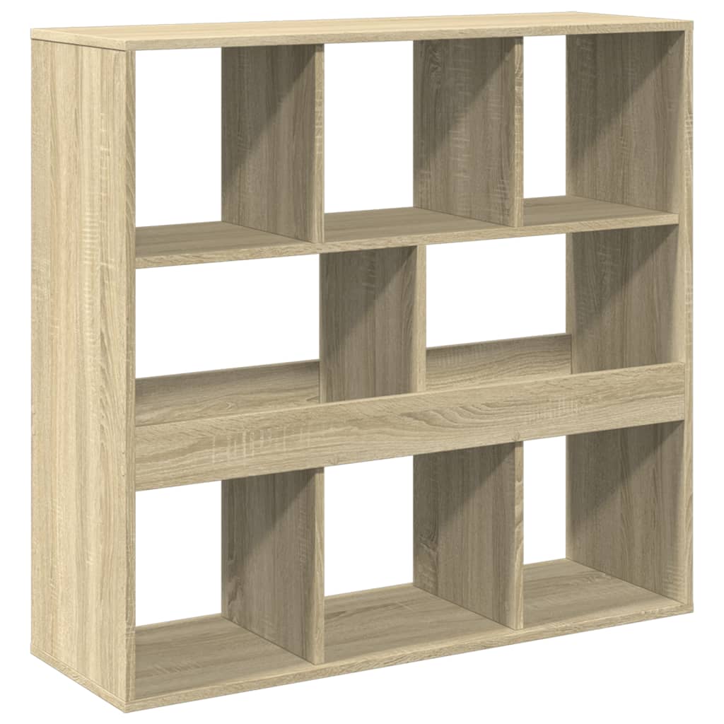 Room Divider Sonoma Oak 100x33x94.5 cm Engineered Wood