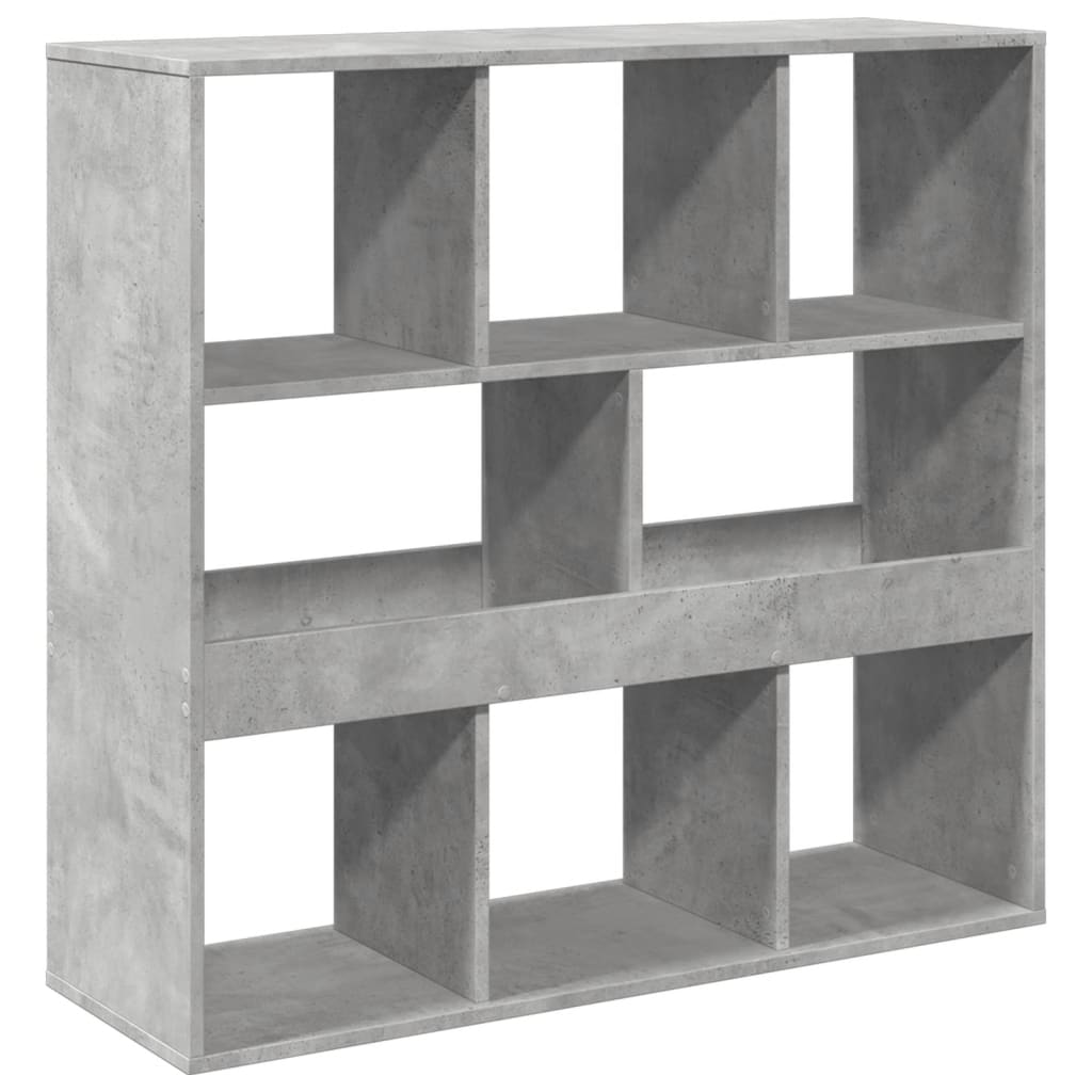 Room Divider Concrete Grey 100x33x94.5 cm Engineered Wood